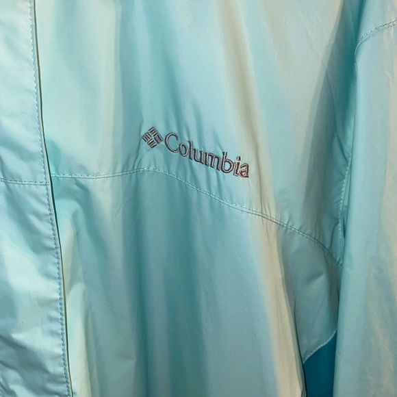 Columbia blue rain jacket - Picture 4 of 6